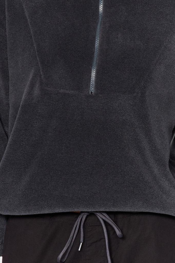 Женская модная стильная толстовка Изумрудно-зеленая флисовая вязаная толстовка с застежкой-молнией