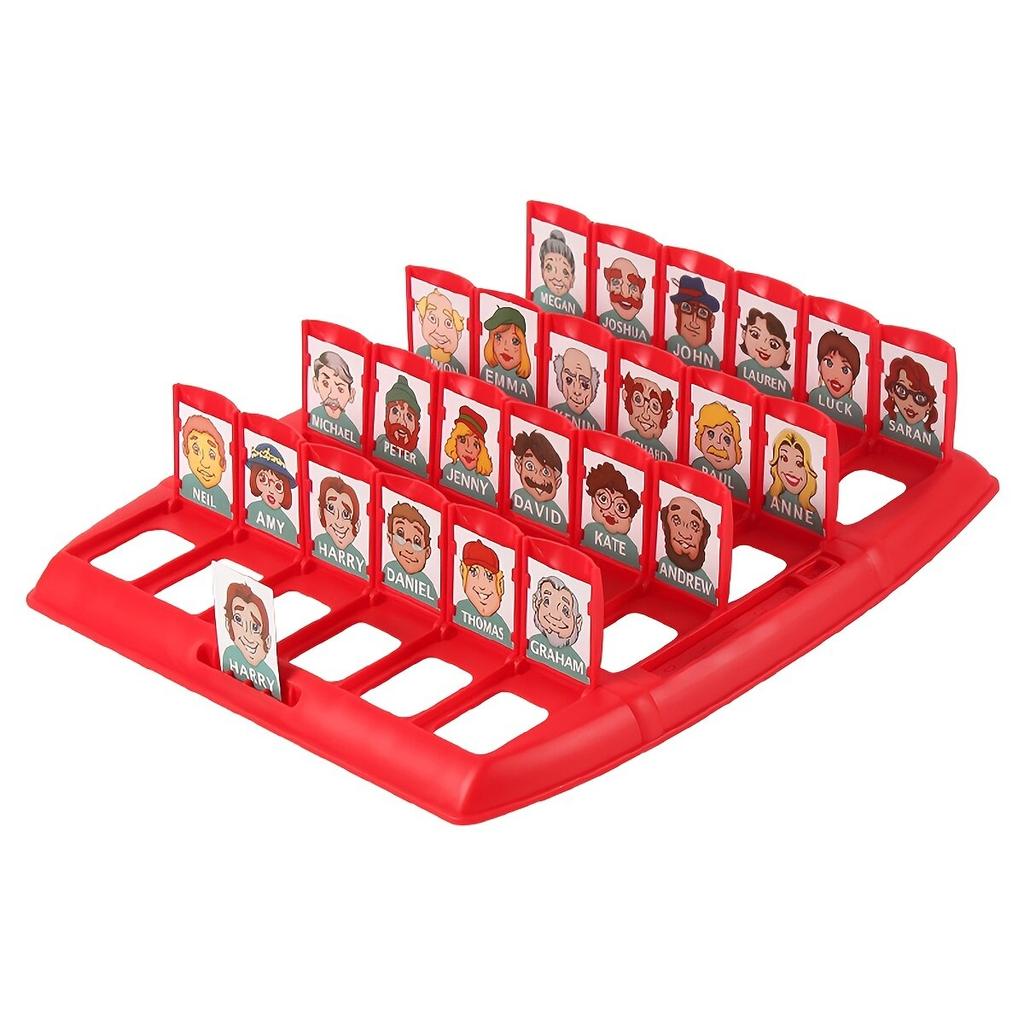 Guess Who I Am Puzzle Game Two Person Interactive Portable Tray Puzzle Board Game Suitable For Children
