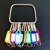 16/26/36 Pieces With Number Plates Key Ring Transparent Window Plastic Key Tags Metal Split Rings Key Chains Key Classification