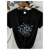 Женская базовая футболка с круглым вырезом, коротким рукавом, мягкая, повседневная, стильная, с персонализацией, уличный хип-хоп, пляжный отдых, лето, на каждый день