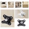 10 Pcs Butterfly Corner Code with Screw Removable Corner Brace Plastic Right Angles Brackets Furniture Hardware Durable