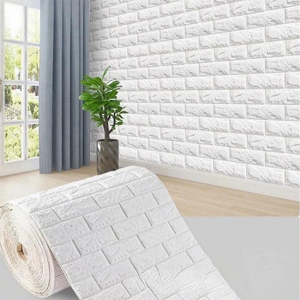 Украшение комнаты Пенопластовые кирпичики Водонепроницаемые и влагостойкие обои Самоклеящиеся обои Наклейки на стену