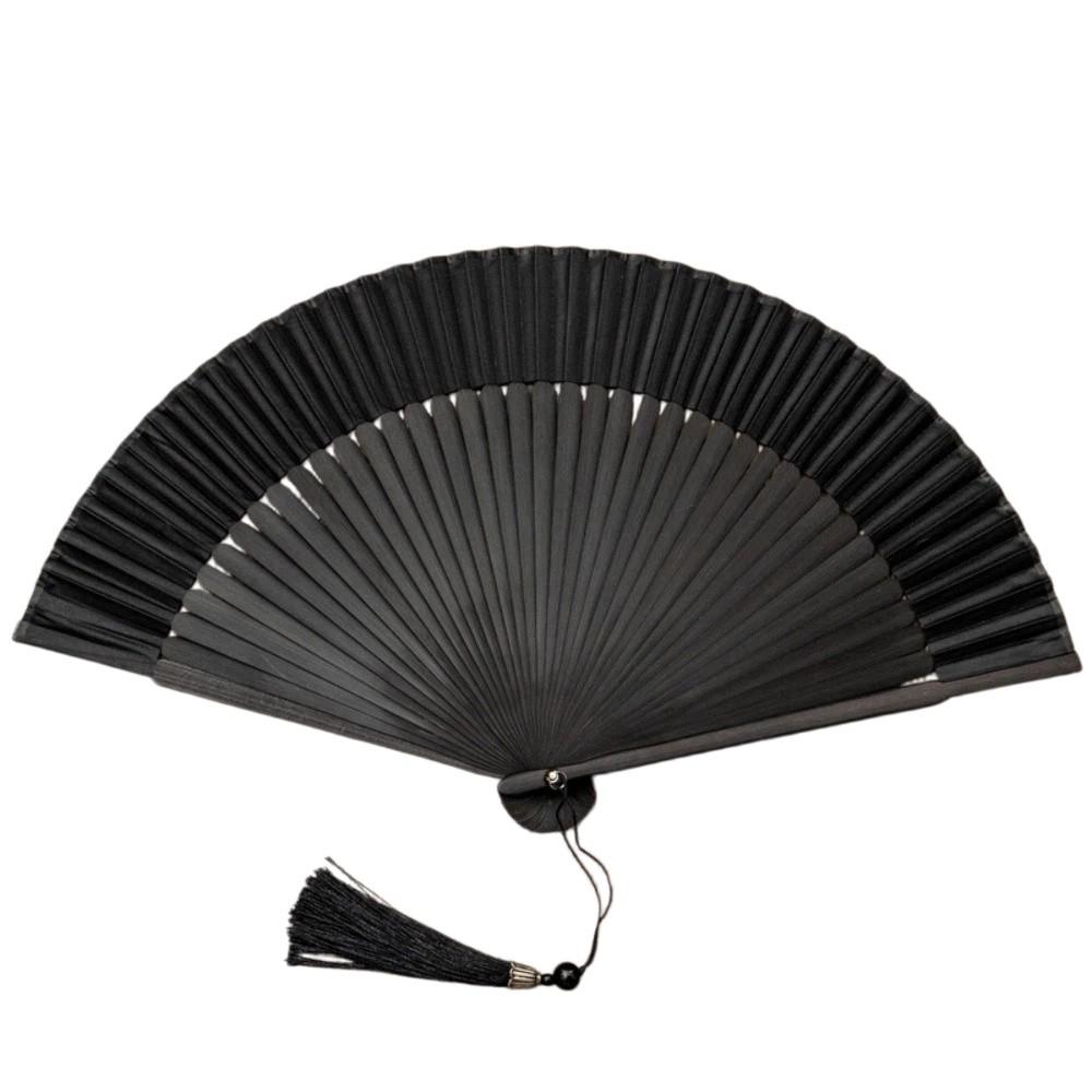 Cotton Linen Cloth Folding Hand Fan Japanese Style Handheld Fan New Chinese Style Fan  Gift Giving