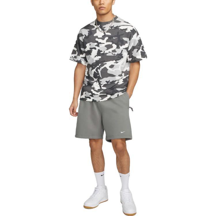 Nike Повседневные шорты Solo Swoosh мужские льняные DX0818-029