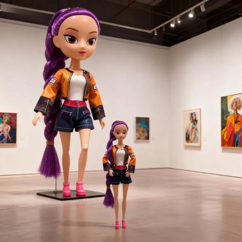 2028 Kpop Игрушка Фигурка Охотники на демонов Derpys Тигр Руми Мира Зои Сасси Фигурка Кукла Для Поклонников Рождественские подарки