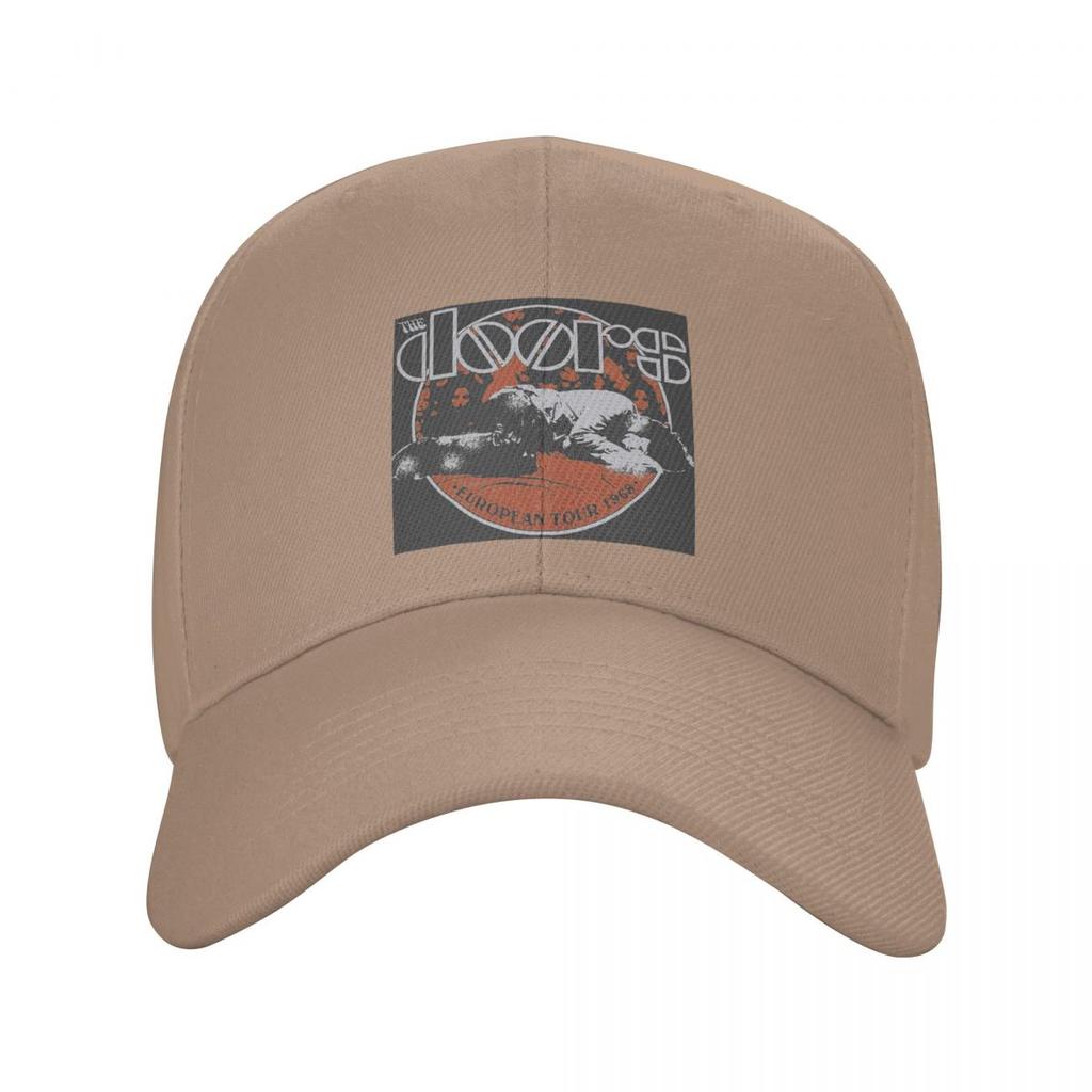 Логотип рок-группы The Doors Бейсболки Джима Моррисона Snapback Мужские Женские Кепки Повседневная Кепка Спортивная Бейсболка Кепка