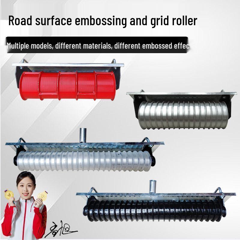 Concrete Pavement Texturizer and Anti-Slip Groover Roller Machine