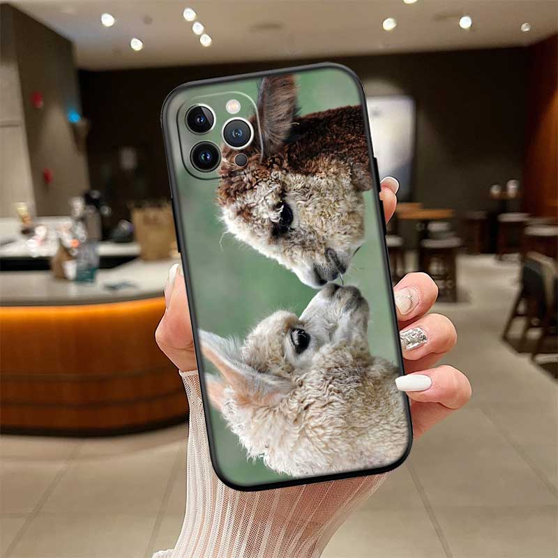 NH5 Alpaca New High-End Shell Phone Case for iPhone SE X XS XR 16E 17 11 Pro Max 8 7 6 6s Plus Air