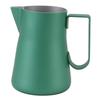 Кувшин для вспенивания молока Питчер Профессиональный Многоцелевой Пищевая Нержавеющая Сталь Кувшин для Пароварки Кофе Зеленый 350мл