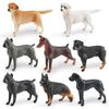 Набор фигурок собак: Немецкая овчарка, Ротвейлер, Лабрадор, Кане-корсо, Немецкий дог