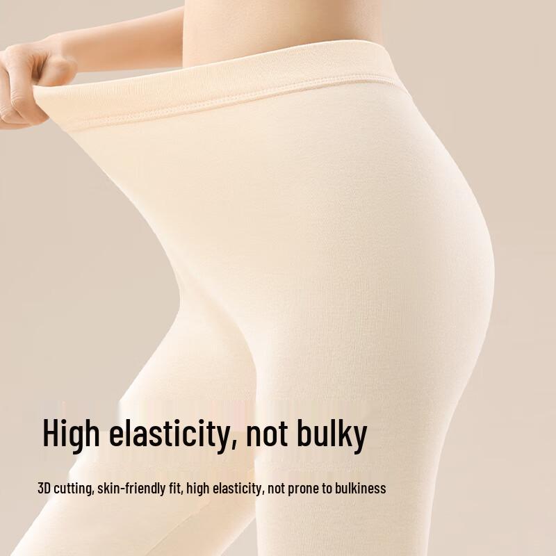 Langsah Women's Pure Cotton Thin Thermal Underwear