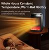 Flame Heater Warm Air Blower 3D Dynamic Flame Bathroom/Home Heater 1000W Portable Electric Heater PTC Fast Heating Fan Warmer