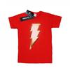 DC Comics Mens Shazam Bolt Logo T-Shirt