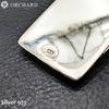 Зажим для денег из стерлингового серебра 925 пробы для мужчин и с изображением лилии для женщин., (геральдическая лилия) дизайн.