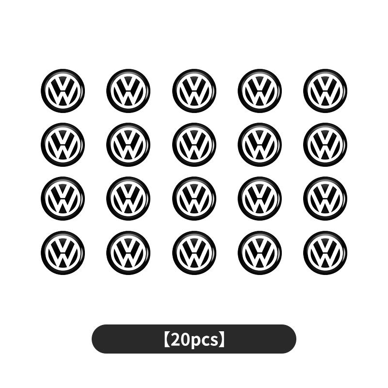 lijk1 Car Door Lock Keyhole Protection Sticker Door Lock Hole Cover Stickers For Volkswagen VW Golf 4 6 7 GTI Tiguan Passat B5 B6 B7 C
