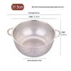 1PC Stainless Steel Kitchen Fine Mesh Sifter Colander Strainer Sieve Basket for Washing Draining Food