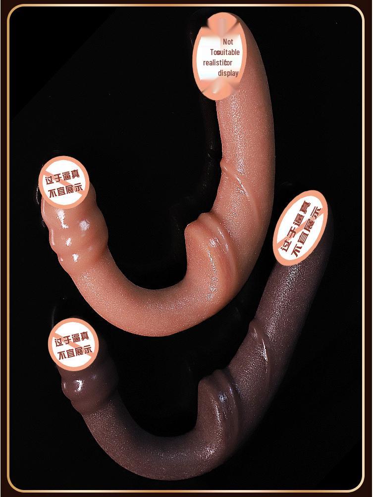 Двуглавый Инопланетный Дракон Дилдо: Реалистичная игрушка для взрослых для женского удовольствия