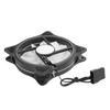 Вентилятор охлаждения корпуса Черный 11 лопастей Большой объем воздуха Низкий уровень шума Радиаторы для настольного компьютера