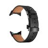 Кожаный ремешок с бабочкой для Google Pixel Watch Band Pixel Watch Ремешки для часов Браслет С адаптером (Серебристый/Черный/Розовое золото)