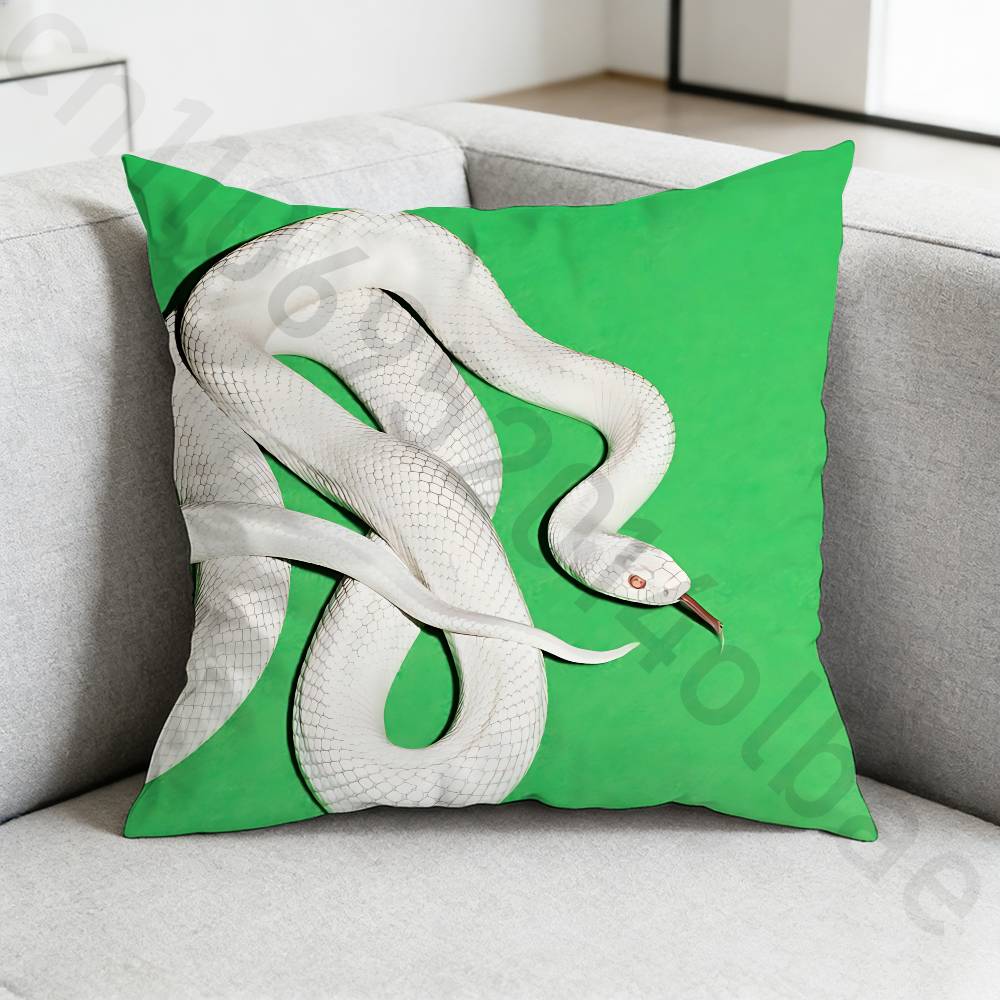 DDeftones Pillow Case Antidustmite Pillowcase Invisible zipper silky short plush Sofa cushion cover