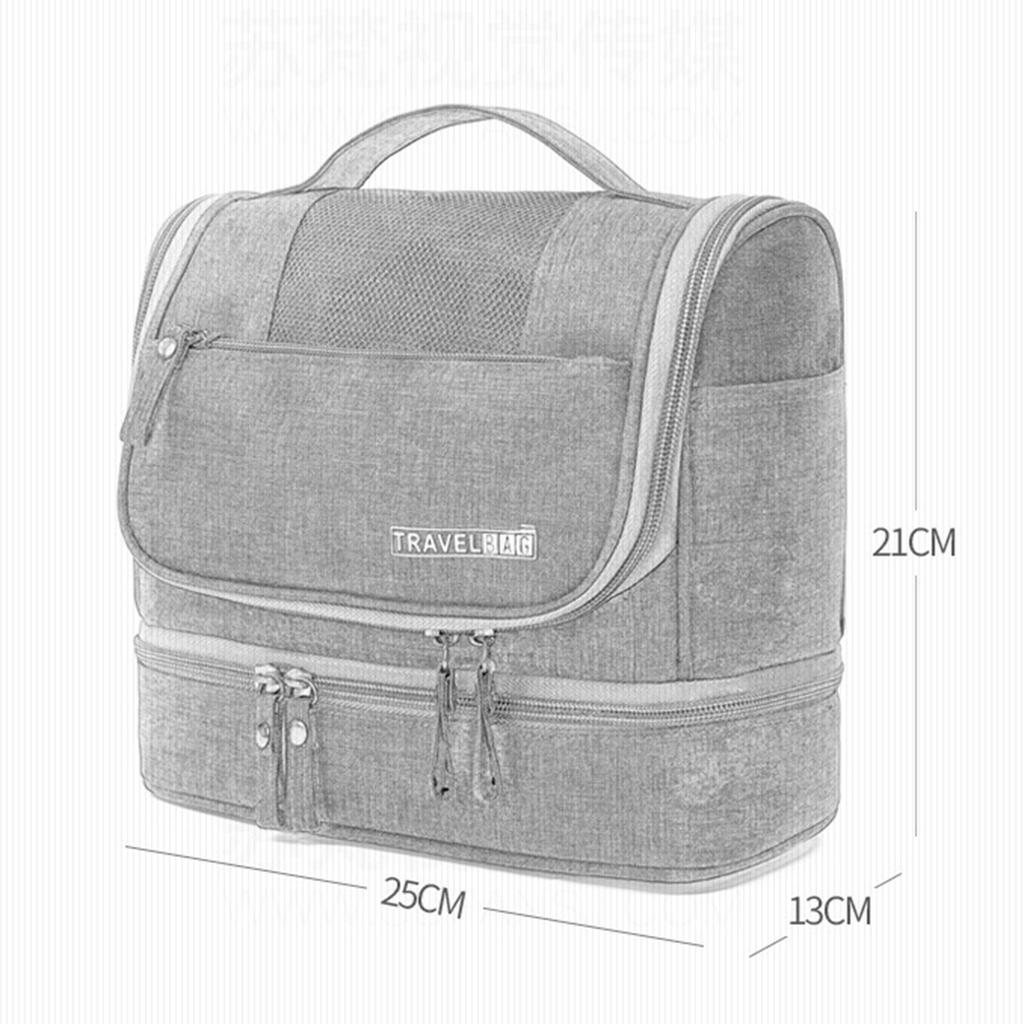 Дорожная сумка для хранения большой емкости, многофункциональная косметичка для женщин, цифровая сумка для мужчин