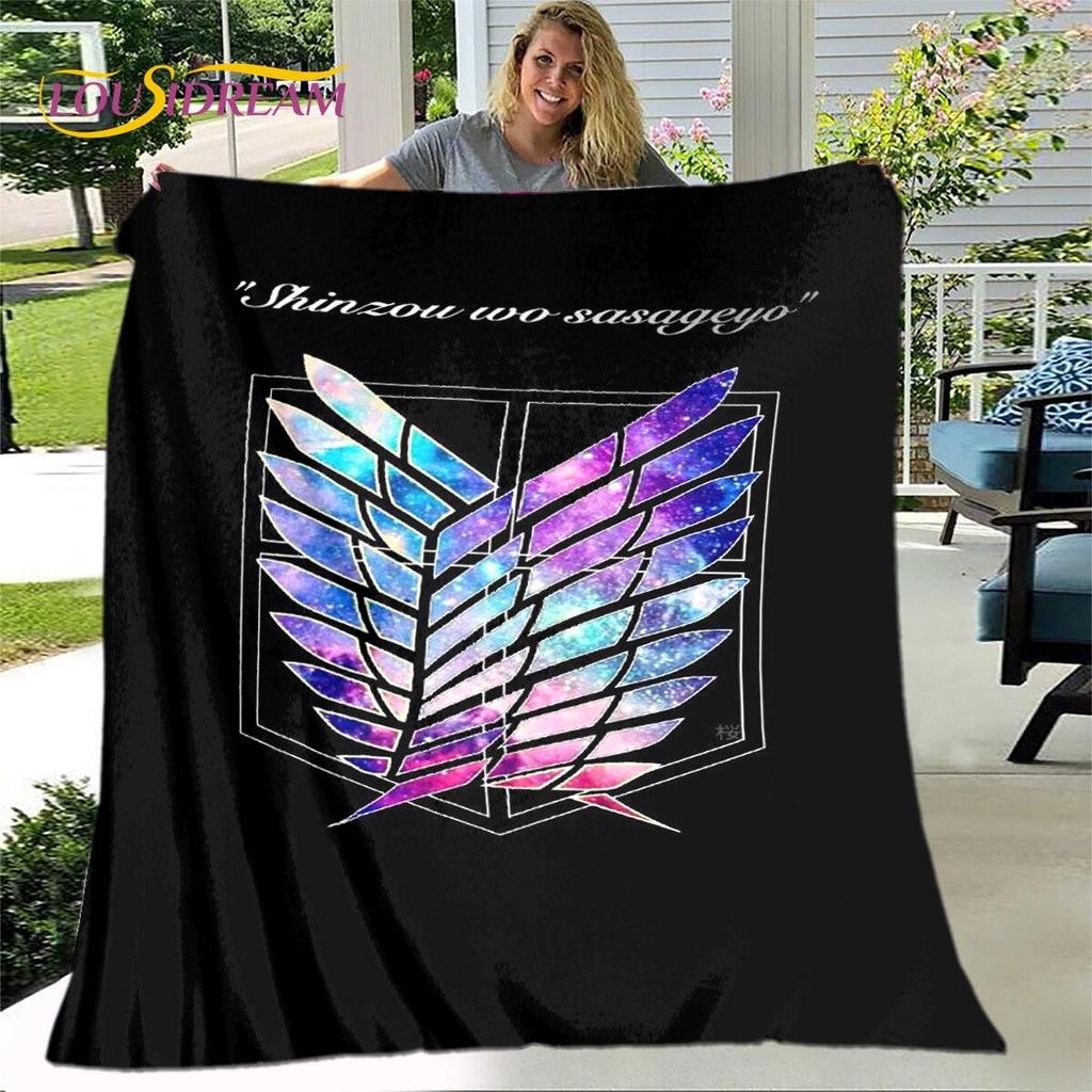 Одеяло с рисунком аниме «Убийца демонов», фланелевое одеяло, теплое детское одеяло из шерпа для гостиной, спальни, кровати