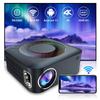 X5 Projector, 4K Support Native 1080P, 400 ANSI Lumens, Dual-Band WiFi, Bluetooth 5.0, 4-Point Keystone Correction, 200-inch Display, LED Light Source