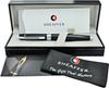 Sheaffer 300 Fountain Fine Solid Officially Imported Pen, Nib, Black, SGC9312PN-F,