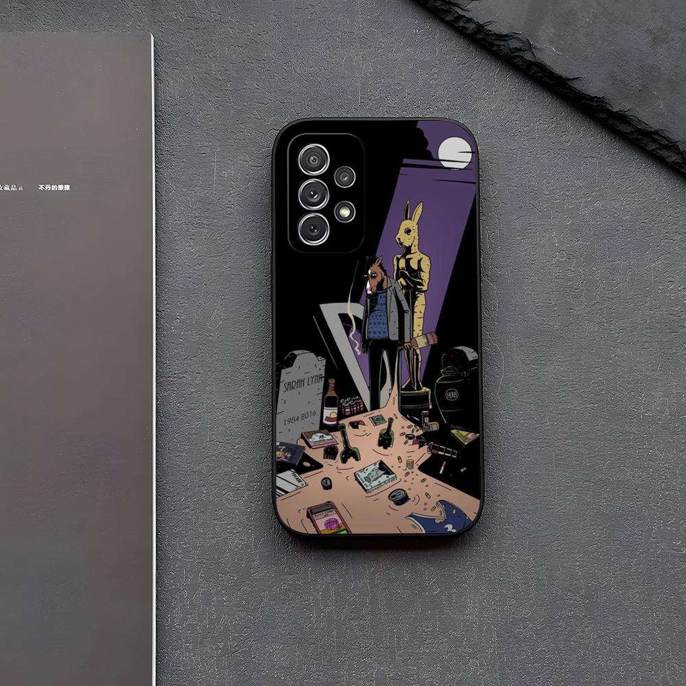 Чехол для телефона B-BoJack Horseman для Samsung Galaxy S26 S24 S23 S22 S25 S21 S20 Ultra Fe Plus A54 A24 A55 A53 Coque
