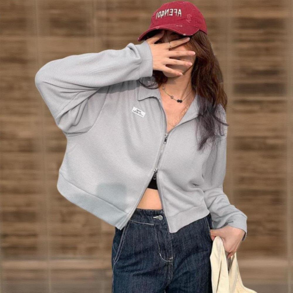 New ArrivalS Open Run Women S looSe Fit Crop Hoodie Jacket