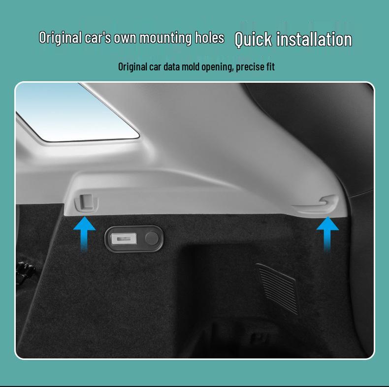 Beijing X7 Retractable Trunk Cargo Cover Curtain for BAIC X7 Parcel Shelf