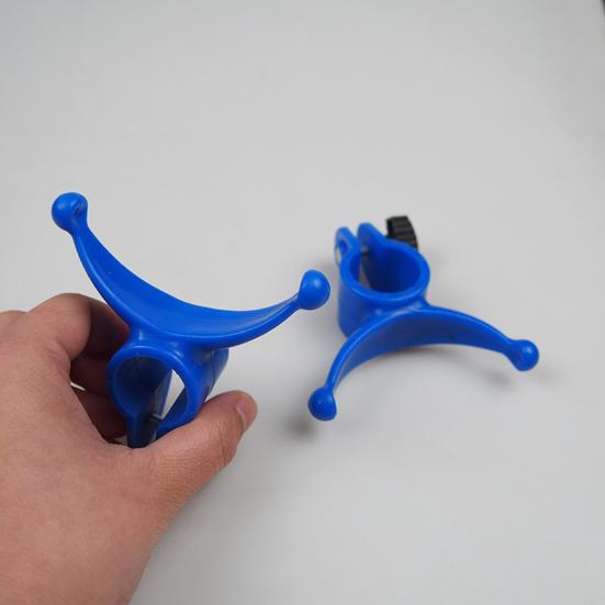 Держатель удочки, простой в эксплуатации, противоскользящий пластиковый кронштейн для удочки на открытом воздухе, рыболовные инструменты