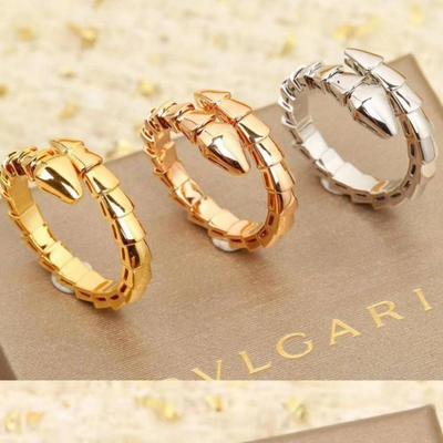 Высокая версия кольца-змеи из стерлингового серебра 925 пробы с двумя рядами бриллиантов и перламутром