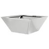 Garden Planter 5 pcs Silver 35 x 35 x 15 cm