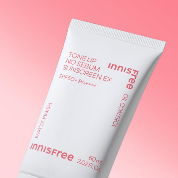 Innisfree Tone Up No Sebum Watering Sunscreen 60ml SPF50+ PA++++
