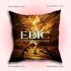 Музыкальная E-Epic Подушка-чехол для декора дивана, автомобиля, офиса, комнаты. Печатный чехол для подушки. Декорации и защита