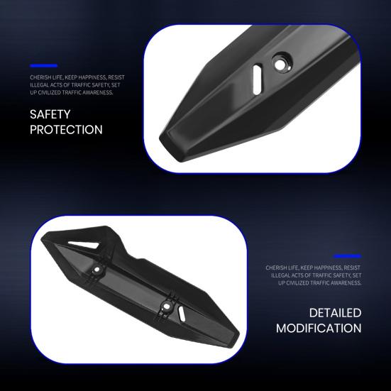 Крышка выхлопной трубы мотоцикла для Click 150/125 Теплоизоляция Универсальная Накладка Защита Элементы Модификации Запасные части