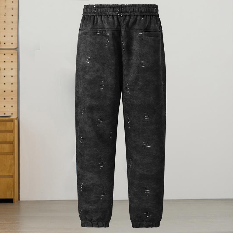 Большой размер 5XL-11XL Осенние камуфляжные брюки карго оверсайз для мужчин Одежда Повседневные длинные брюки на резинке