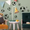 Простые футбольные наклейки на стену для украшения детской спальни, гостиной, дома