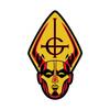 Ghost Papa Head Standard Patch