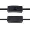5.1M 16FT Прозрачный SPT-2 18AWG Ламповый шнур Замена шнура питания Сертифицированный кнопочный переключатель Вилка США Удлинительный кабель, Различные типы проводов