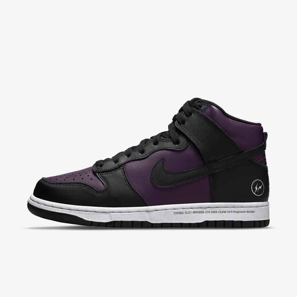 Nike X Fragment Dunk High Черный DJ0382-600