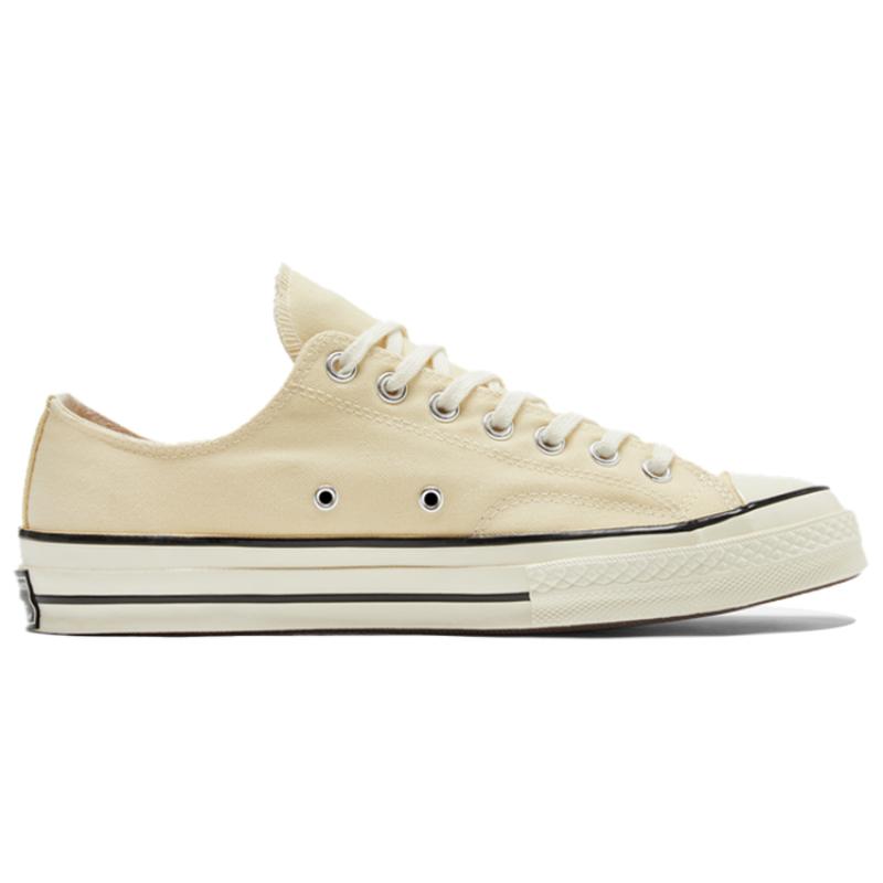 Converse Chuck Taylor All Star 1970s Woven Classic Low-Top Canvas Unisex Champagne Yellow