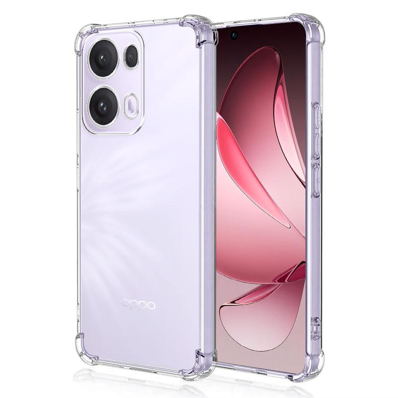 Для Oppo Reno13 F 4G 5G Reno13 FS Чехол Силиконовый Мягкий Чехол для Телефона Для Oppo Reno13 Pro Funda Прозрачный Ударопрочный Чехол с Подушкой Безопасности