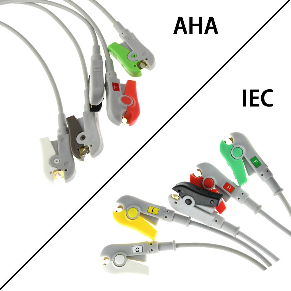 Совместим с монитором пациента Biolight серии M, провод 3/5 с зажимом/защелкой, для мониторинга данных ЭКГ, комплект модуля датчика измерения сердечного ритма