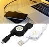 Retractable Micro USB USB 2 B A To Male Cable Sync Data Charger