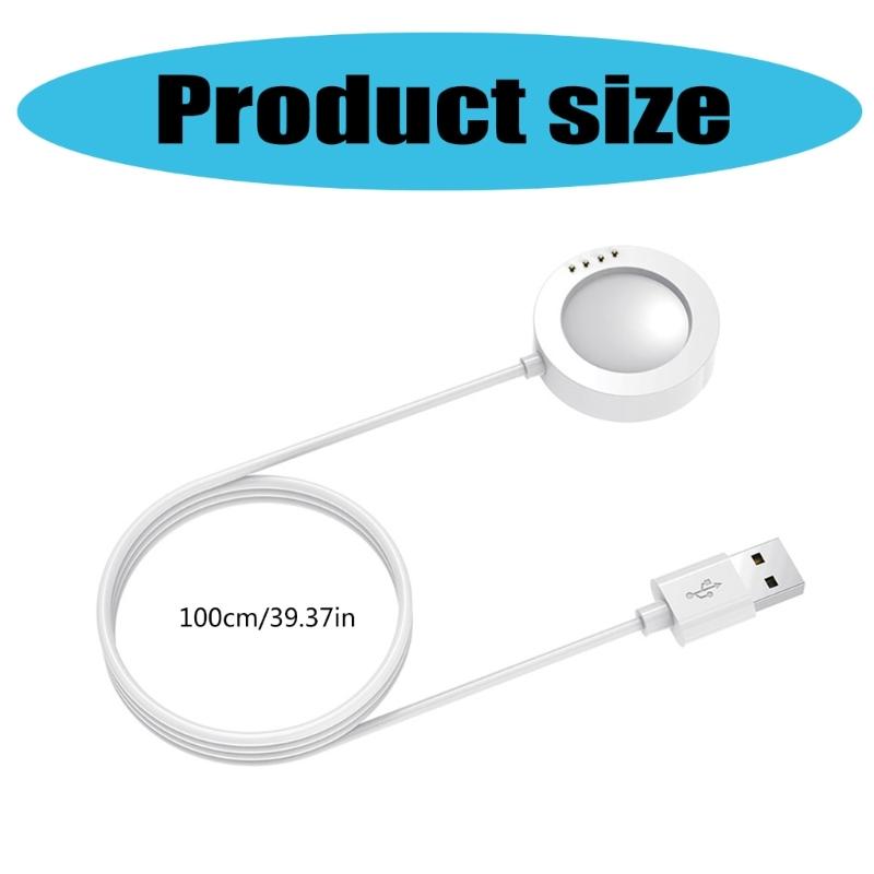 Зарядный шнур для умных часов с магнитным креплением для Watch Sport USB-кабель для зарядки Провод Адаптер питания Надежное соединение
