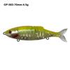 New 70mm 4.5g Trout Swinning Bait Ultra Large Trolling Sea Fishing Lure 2-section Luya Mini Fishing Lure