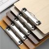 Reinforced A4 Memo Folder Wooden File Clip Board Convenient Writing Clipboard  Office Use