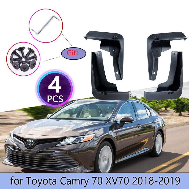 4x Mudguards For Toyota Camry 8 XV70 2018 Cladding Splash Mud Flaps Mud guards Mudflap Protect Rear Wheel Car Accessories